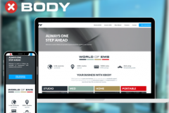 XBody company group presenting website